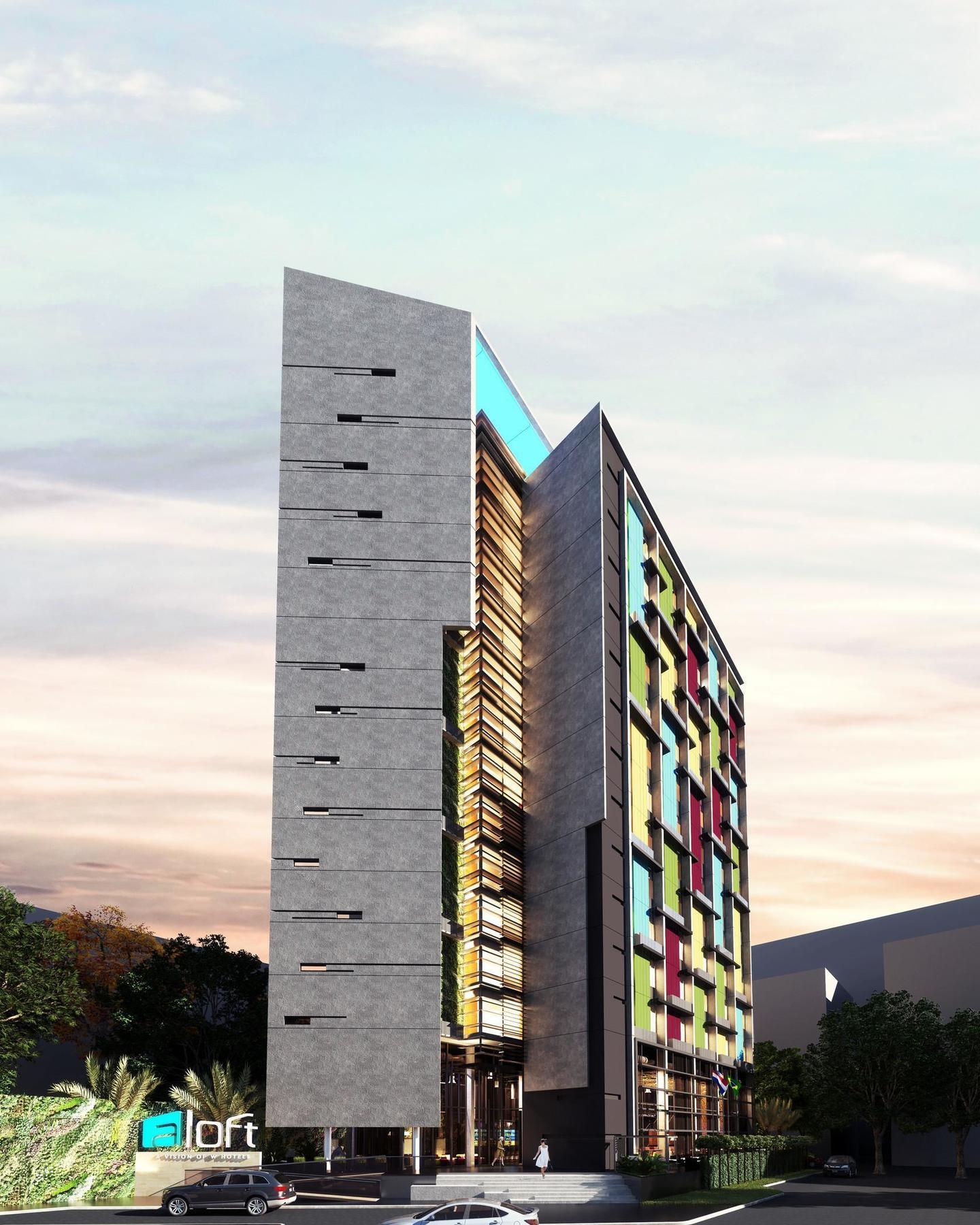 Hotel Aloft Asunción Exterior foto